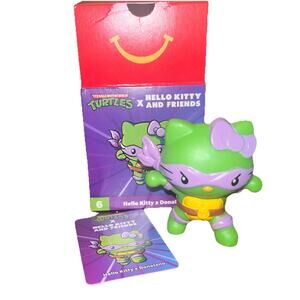 2025 McDonalds #6 Hello Kitty X Donatello Teenage Mutant Ninja Turtles Collab